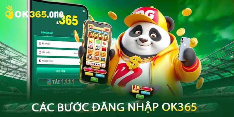 Các bước đăng nhập OK365